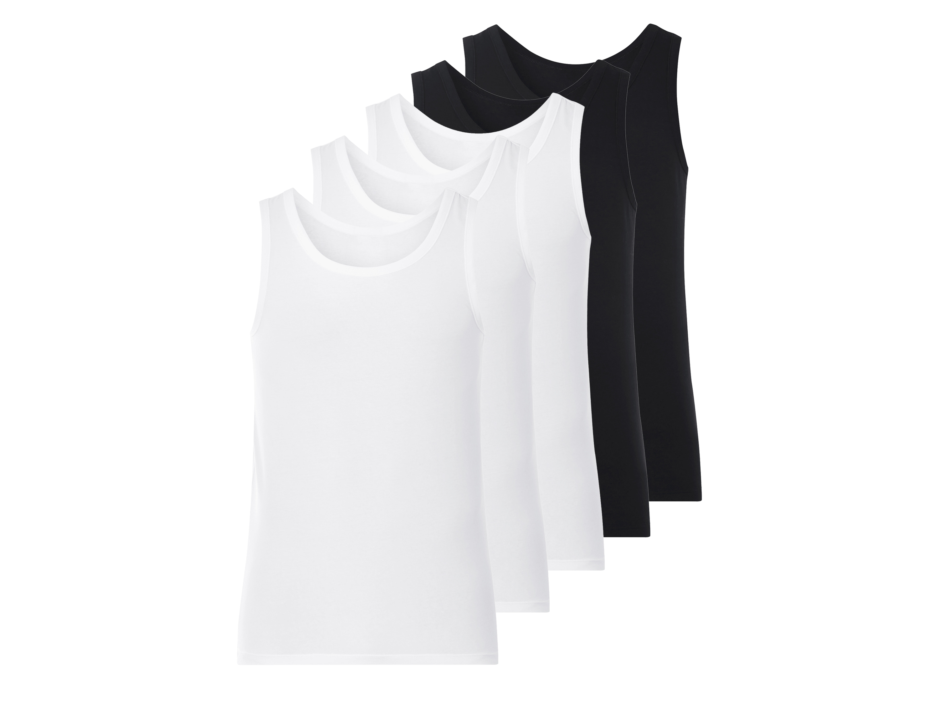 esmara Men Podkoszulki męskie, 5 par 8/Xxl