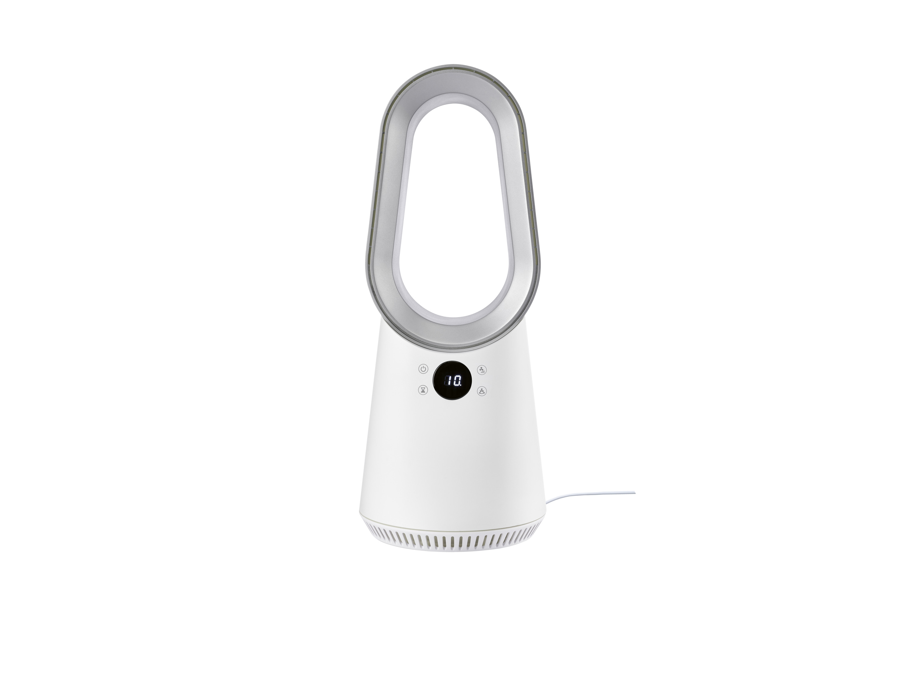 Silvercrest Wentylator stołowy bezłopatkowy, 24 W Biały