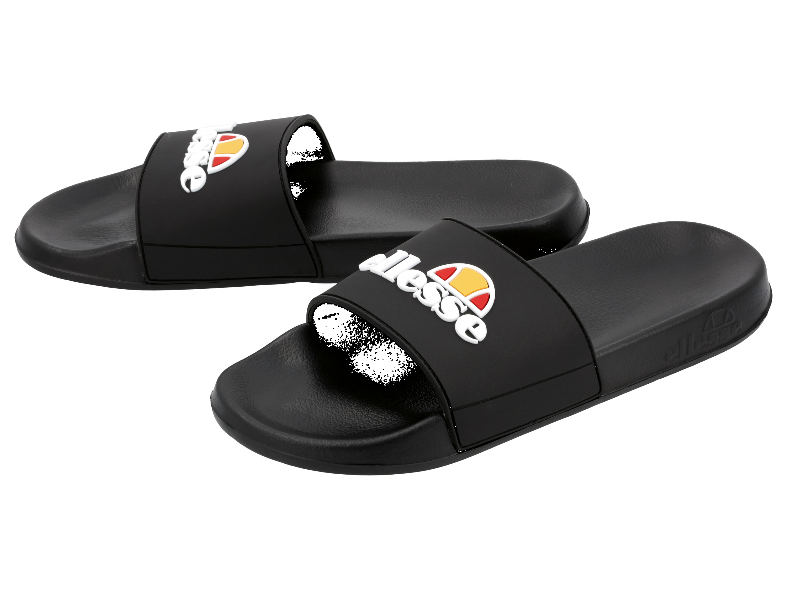Ellesse Klapki męskie z logo Czarny, 44