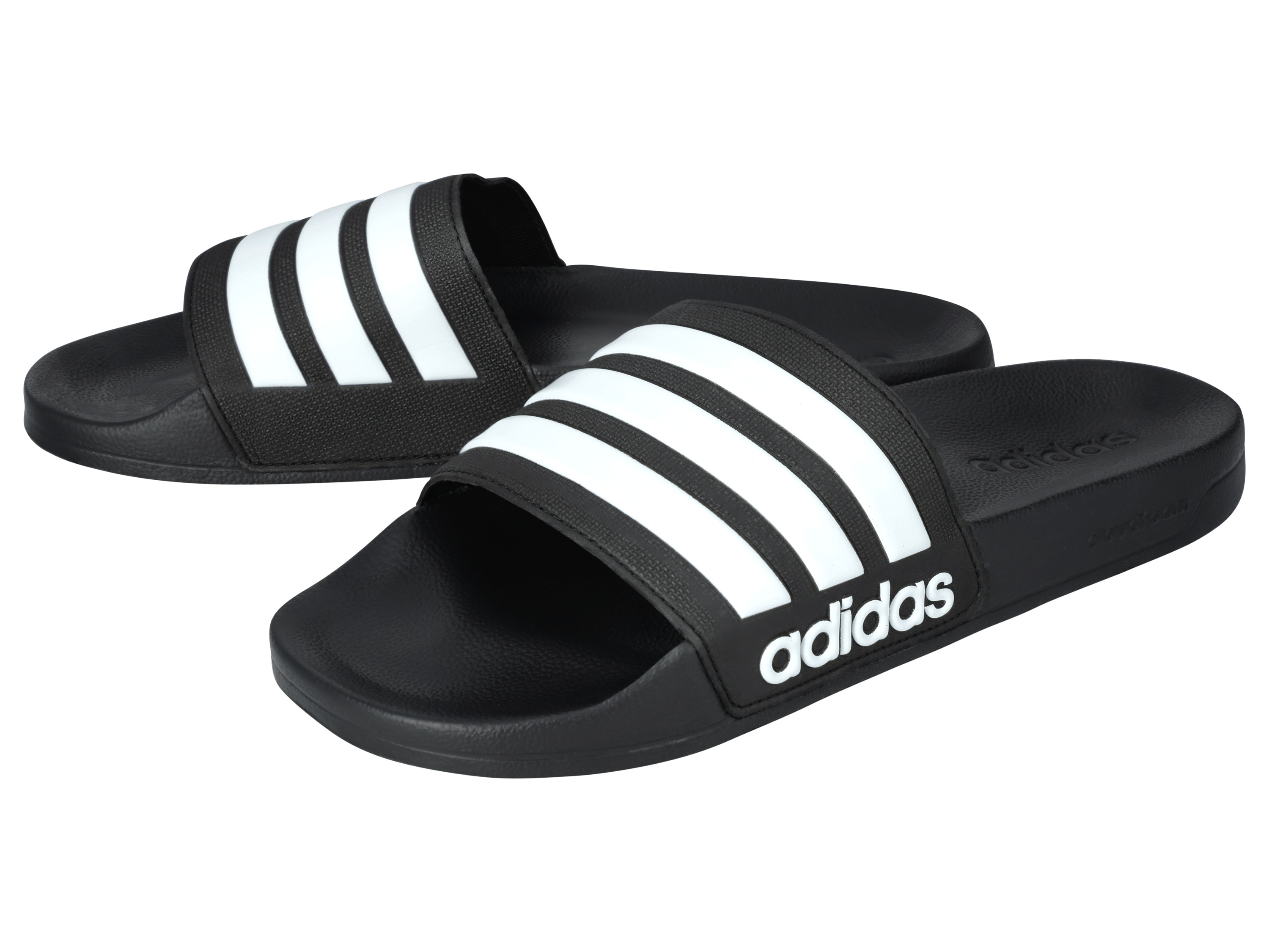 adidas Klapki damskie/męskie Czarny, 46