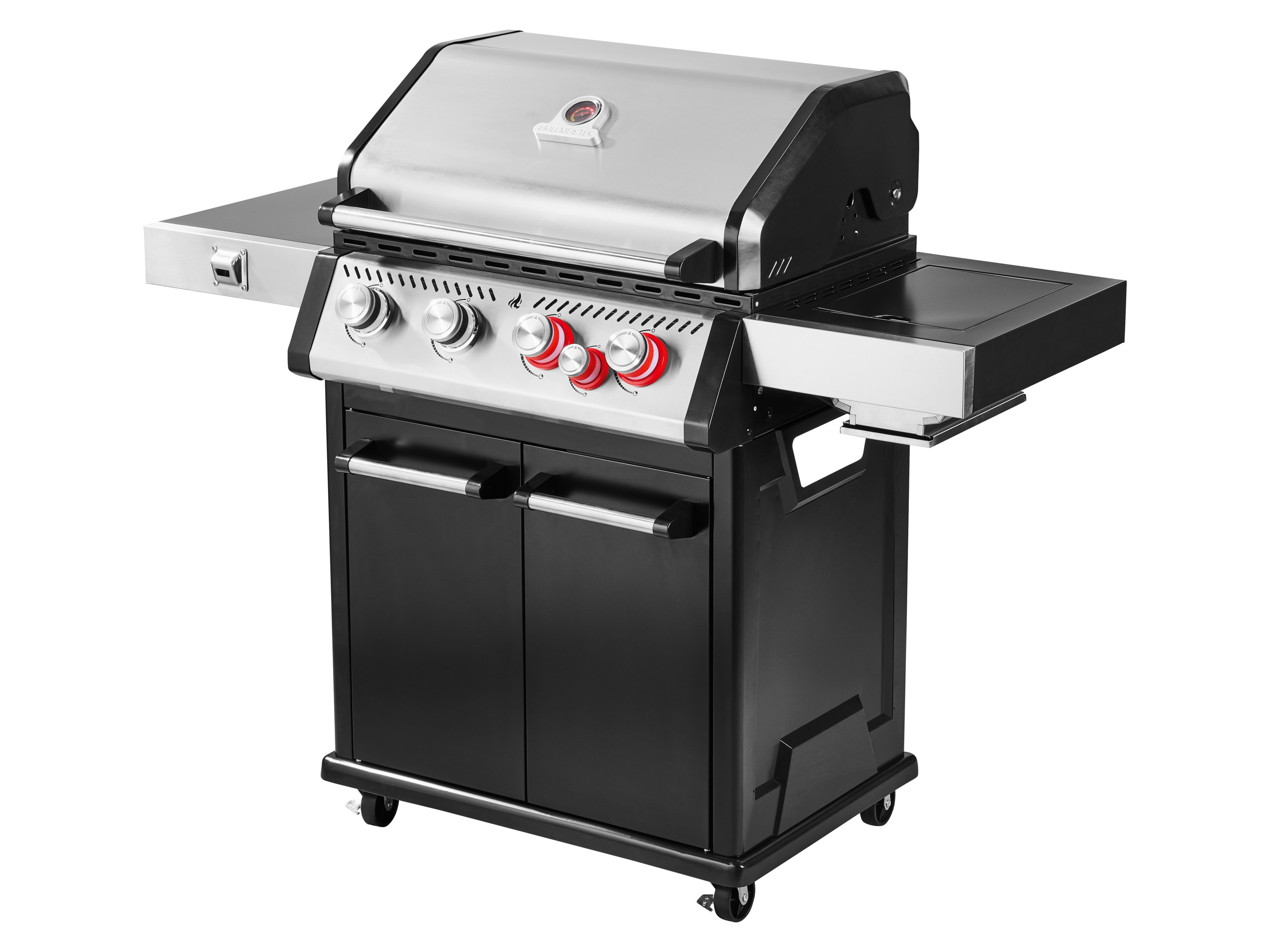 Grillmeister Grill gazowy 5-palnikowy Memphis, 19,7kW