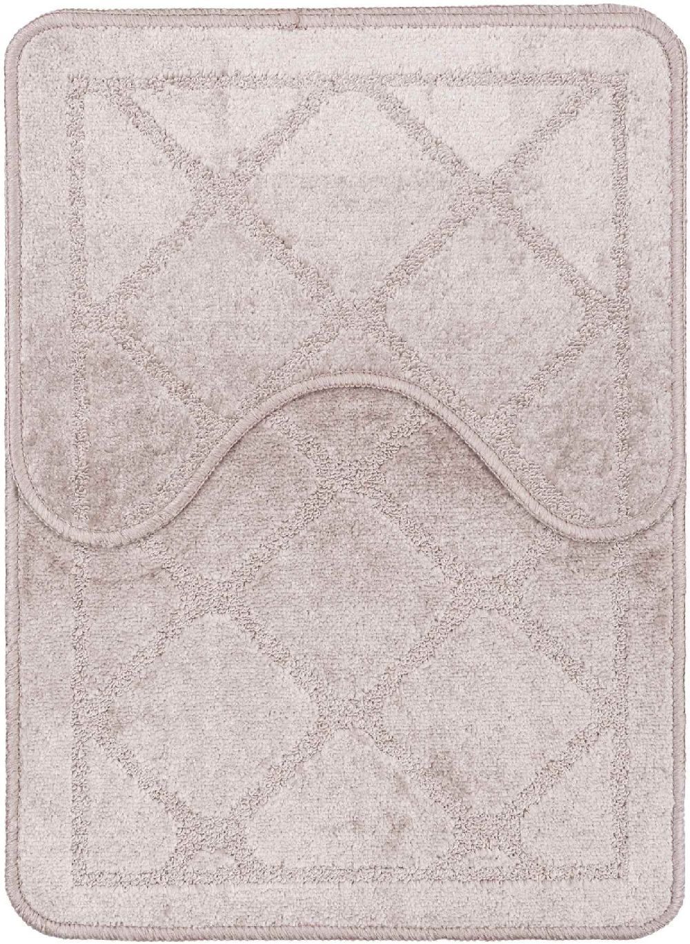 Darmowa Dostawa - Dywanik łazienkowy x cm prostokątny beżowy Multi-Decor Malaga 508320