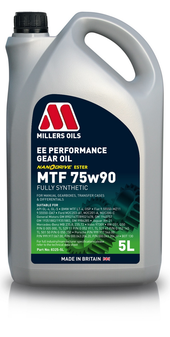 MILLERS EE PERFORMANCE MTF 75W90 5L - Petrostar