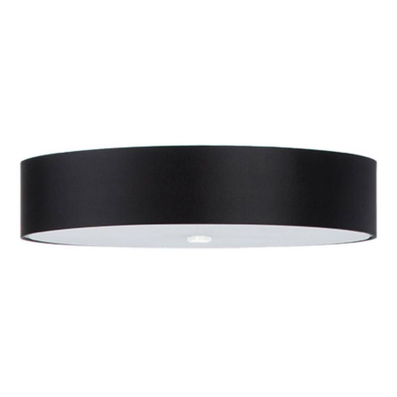 Plafon sufitowy lampa Sollux Lighting Skala czarny 5 x E27 x 15W IP20 wym: 16 x 60 x 60 cm - 1 szt.