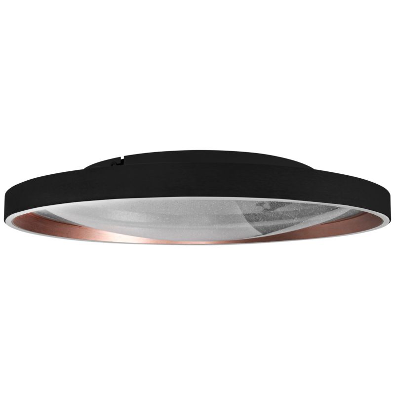 Plafon LED XUDO 72W 3CCT z pilotem i aplikacją TUYA Czarno-Złoty Okrągły 1 szt.