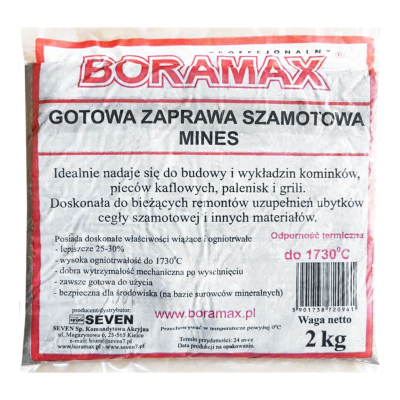 Zaprawa szamotowa 2 kg