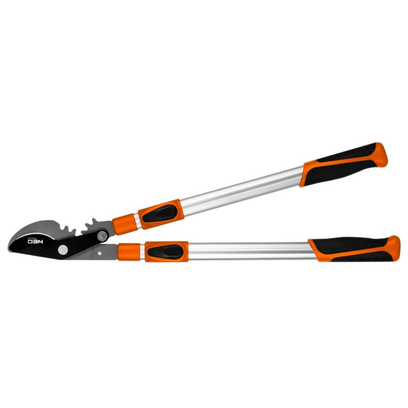 Sekator ogrodowy NEO TOOLS do gałęzi by-pass 665 mm, zakres do 42 mm, przekładnia, teleskopowe uchwyty 1 szt