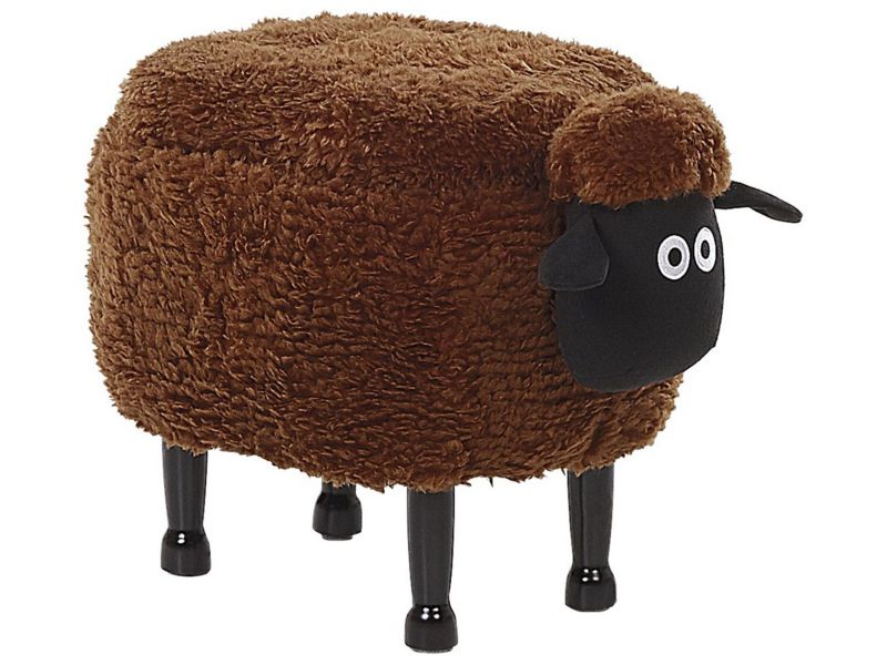 Stołek Zwierzak Sheep Brązowy 1 szt.
