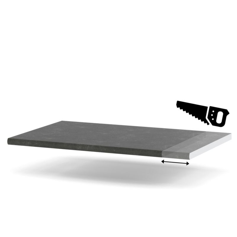 Blat Kuchenny Hurtownia-Mebli 28mm Blande 60-69 69cm Metalic 69x60x cm 1szt.