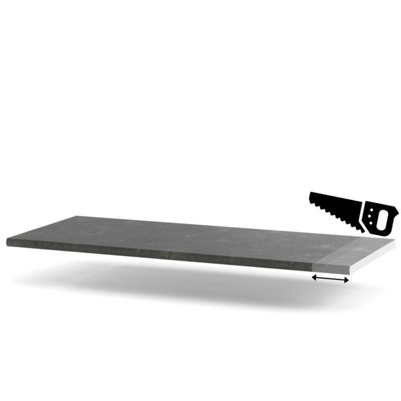 Blat Kuchenny Hurtownia-Mebli 28mm Blande 90-100 100cm Metalic 100x60x cm 1szt.