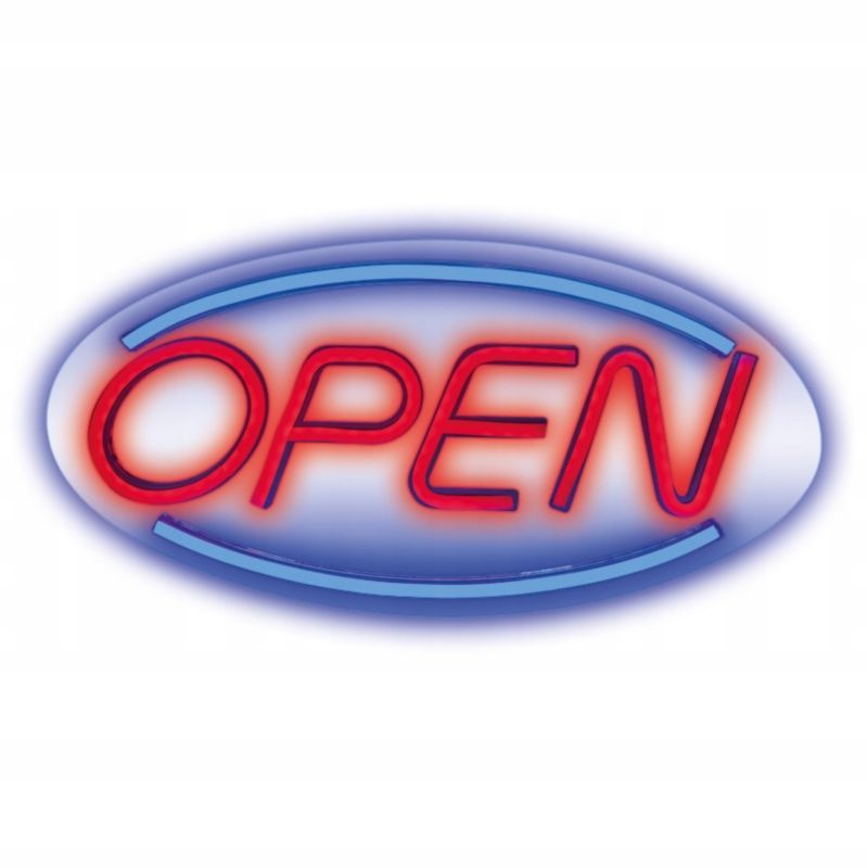 Neon LED Forever Light open kinkiet ściemniacz USB 1 szt.