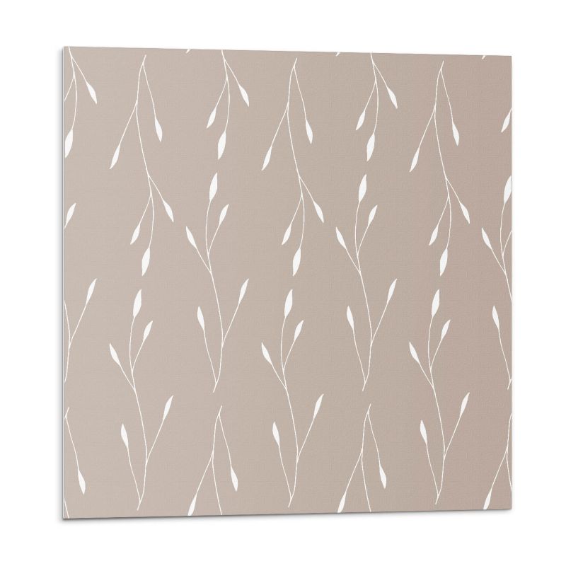 Kafelki samoprzylepne Wallfluent 30x30 cm Wzór roślinny w łagodnym stylu 9 szt.