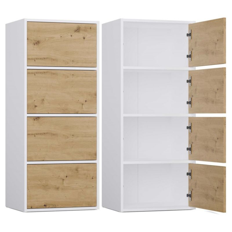 Komoda Topeshop ALMA Artisan Biel 40x119x50 1 szt.