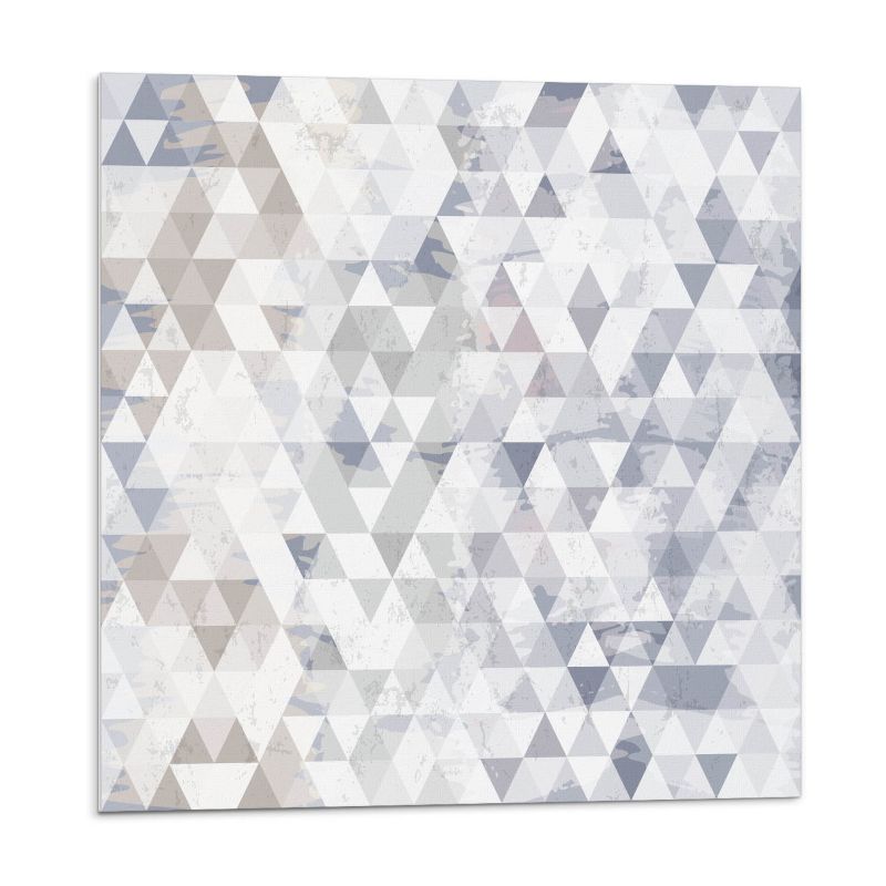 Kafelki samoprzylepne Wallfluent 30x30 cm Abstrakcyjne kształty trójkątów 9 szt.