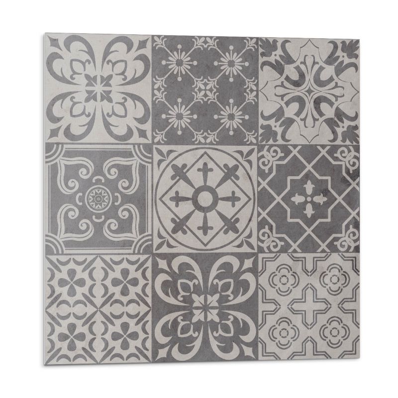 Kafelki samoprzylepne Wallfluent 30x30 cm Układ trzech na trzech kafli 9 szt.