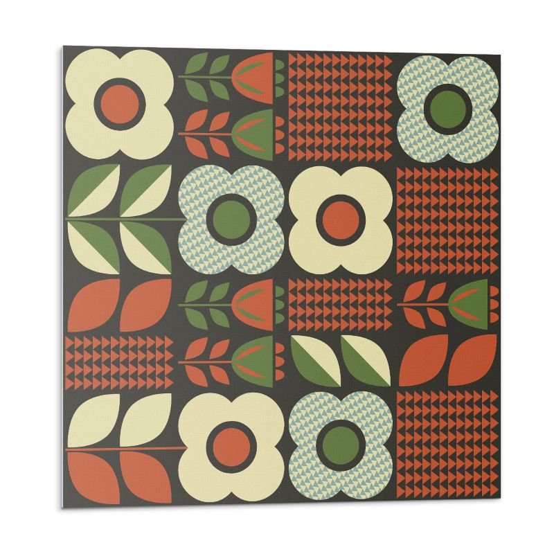 Kafelki samoprzylepne Wallfluent 30x30 cm Roślinne wzory i formy 9 szt.