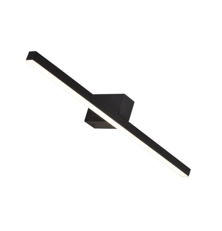 Kinkiet ścienny Light Prestige Nevada czarny LED 20W 4000K 2450lm IP44 wym: 9 x 60 x 7 cm - 1 szt.