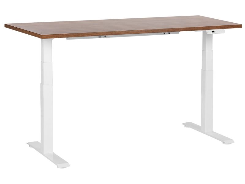 Biurko regulowane Elektryczny Ciemne drewno Destines 160 x 72 cm 1 szt.