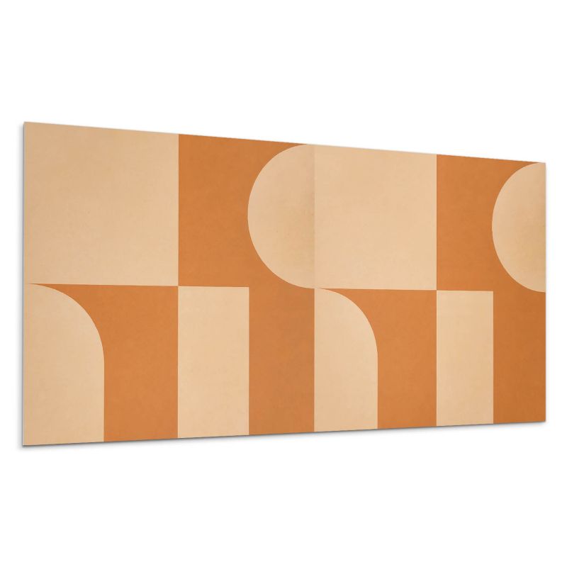 Kafelki samoprzylepne Wallfluent 60x30 cm Abstrakcyjne kształty geometryczne 6 szt.