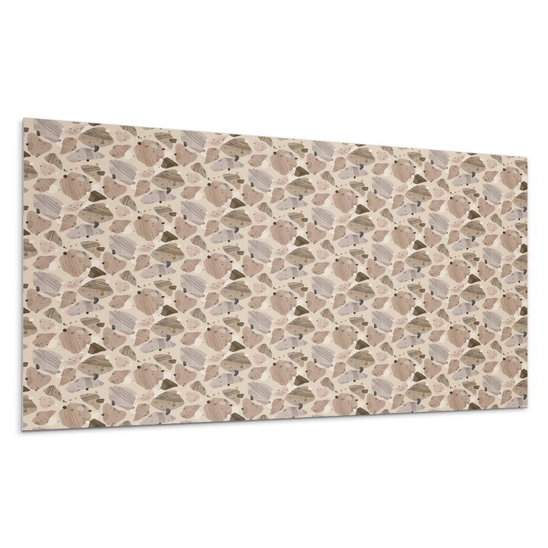 Kafelki samoprzylepne Wallfluent 60x30 cm Geometria kamiennych kształtów 6 szt.