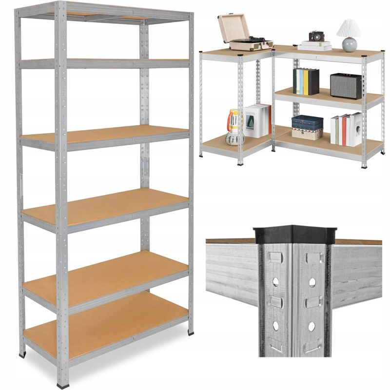 Regał magazynowy Chomik 200 x 90 x 40cm metalowy 6 półek 1050kg 1 szt.
