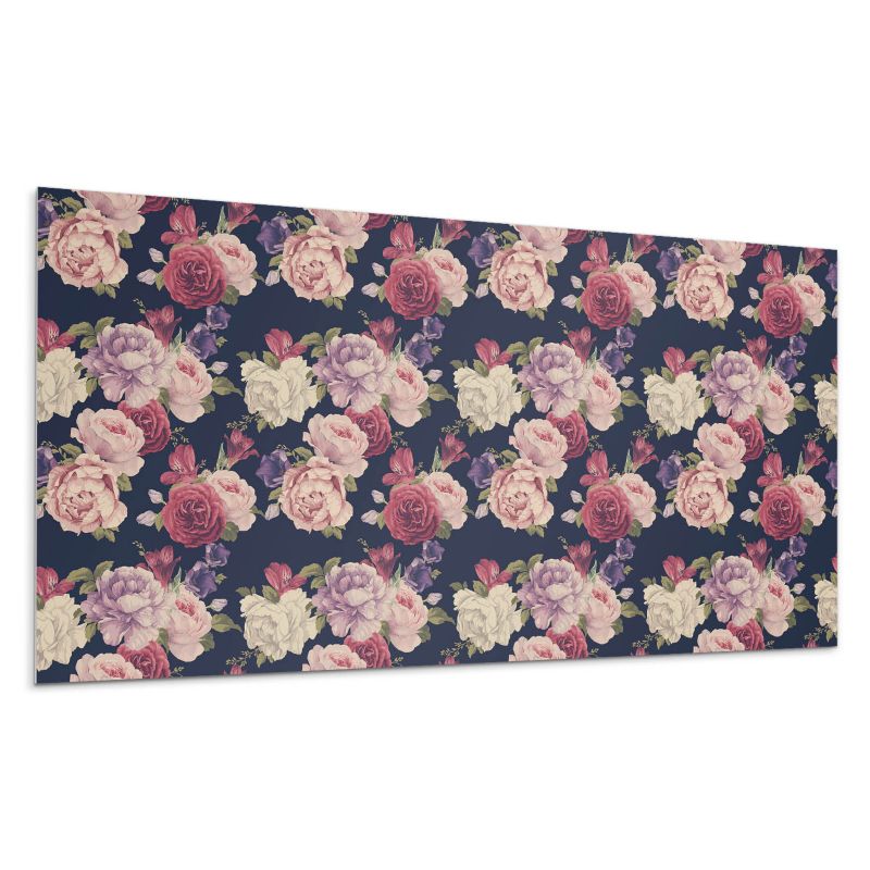 Kafelki samoprzylepne Wallfluent 60x30 cm Kwiatowy design 6 szt.