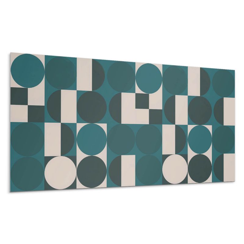 Kafelki samoprzylepne Wallfluent 60x30 cm Geometryczne wzory z różnorodnymi kształtami 6 szt.