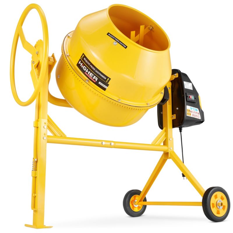 Betoniarka budowlana elektryczna mieszalnik HIGHER PROFESSIONAL 160L / 230V / 1300W 1 szt.