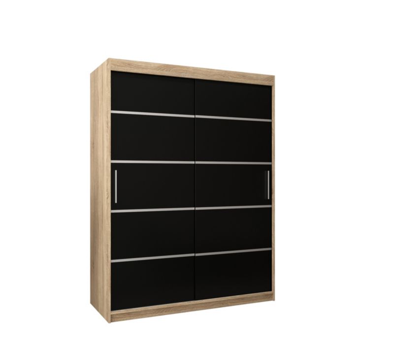 Szafa przesuwna Garderoba Abiks Verona 1 150 sonoma + sonoma 1 szt.
