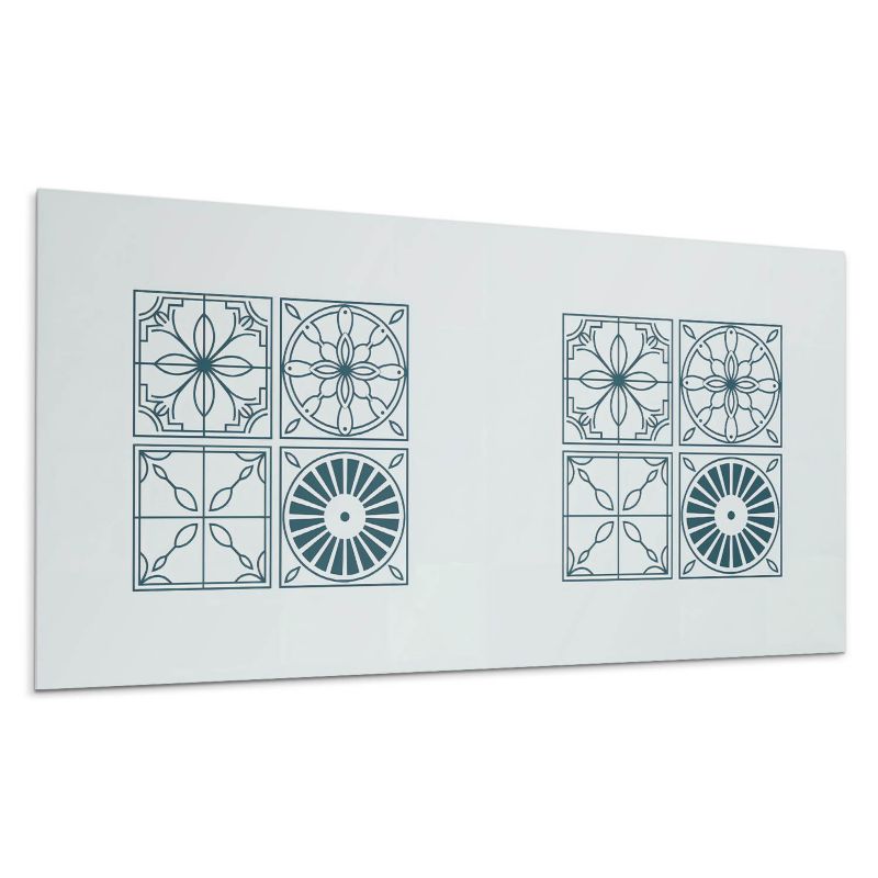Kafelki samoprzylepne Wallfluent 40x20 cm Abstrakcyjne kształty kafli 10 szt.