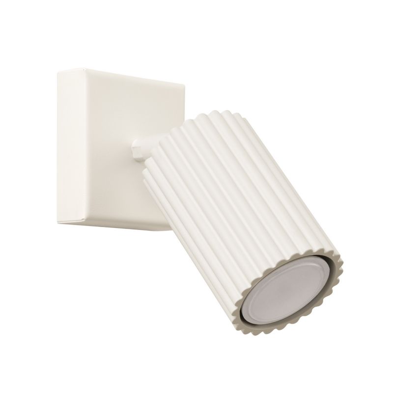 Kinkiet ścienny Sollux Lighting Karbon beżowy do sypialni 1 x GU10 x 10W IP20 wym: 8 x 16 x 8 cm - 1 szt.