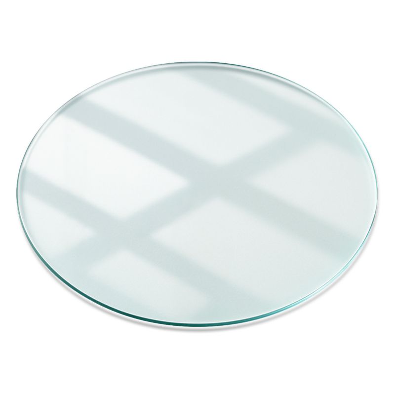 Szklany Blat Transparentny Wallfluent fi80 cm Okrągły 1 szt.