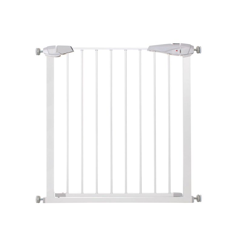 Bramka barierka zabezpieczająca Springos do 85 cm na schody i drzwi 1 szt.