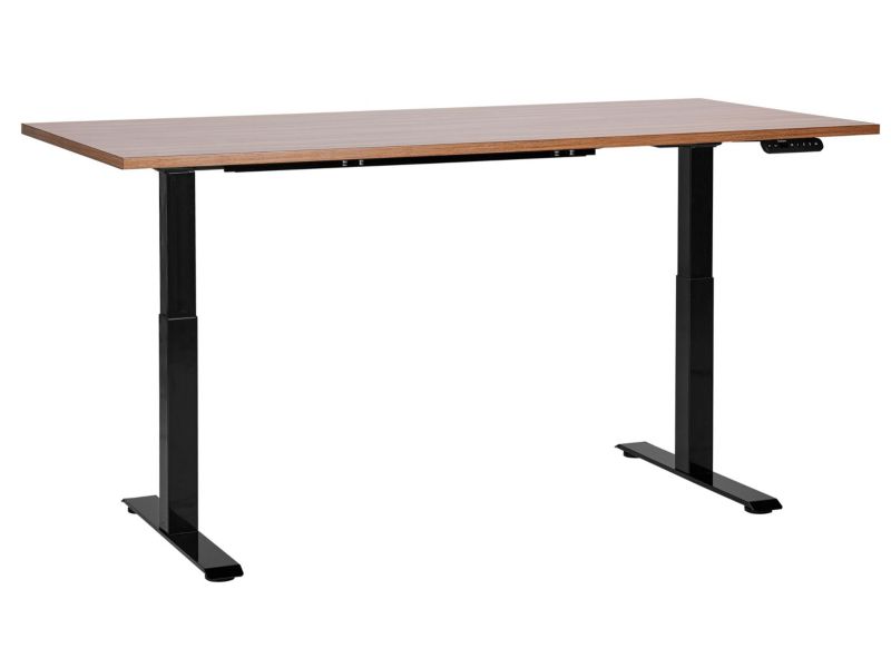 Biurko regulowane Elektryczny Ciemne drewno Destines 160 x 72 cm 1 szt.