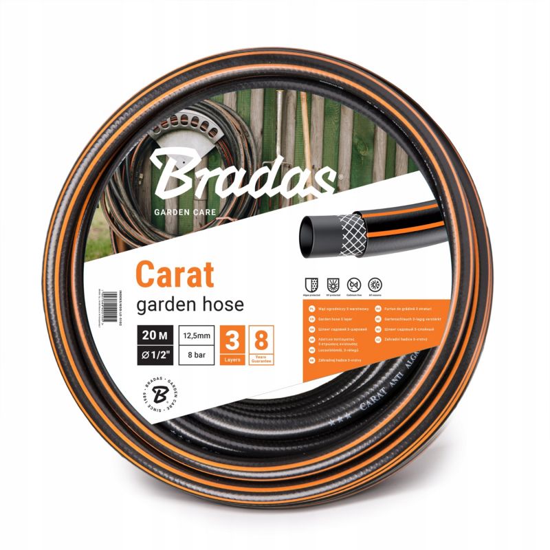 Wąż ogrodowy Bradas Carat 1/2" 30m 1 szt.