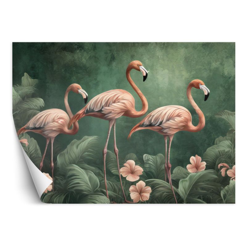 Fototapeta Feeby Flamingi Zwierzęta dżungli 200x140 1 szt