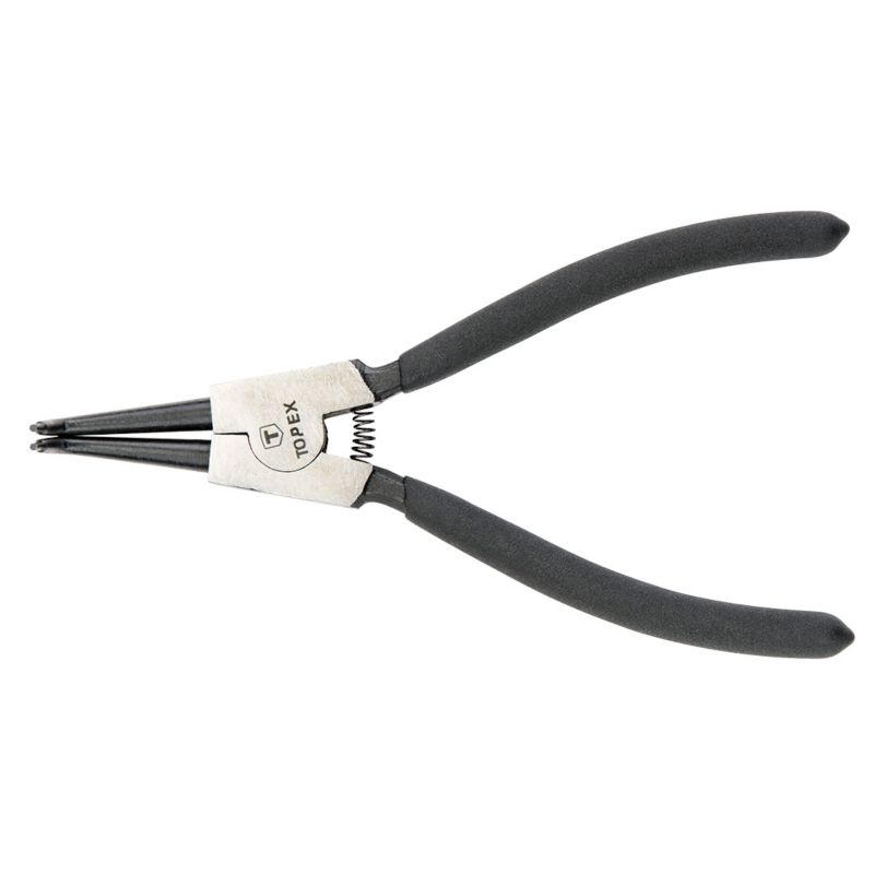 Szczypce do pierścieni osadczych TOPEX 175 mm, zewnętrzne, wygięte 1 szt