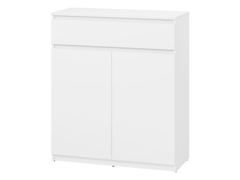 Komoda MIRJAN 24 do przedpokoju 2D1S Simply SM-02 biel alpejska 1 szt.