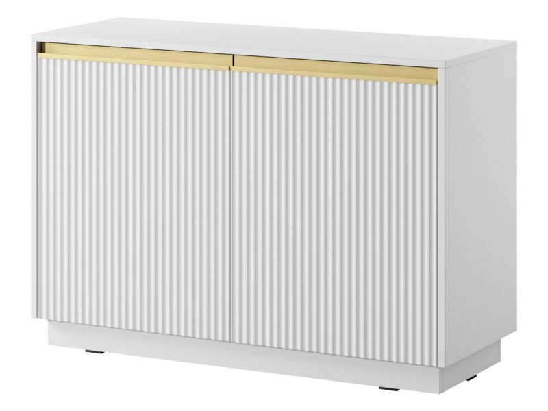 Komoda MIRJAN 24 Royal K104 biały/anoda złota 1 szt.