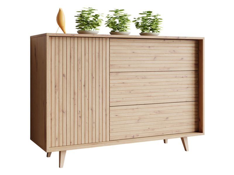 Komoda MIRJAN 24 Ferido 1D3SZ dąb artisan 1 szt.