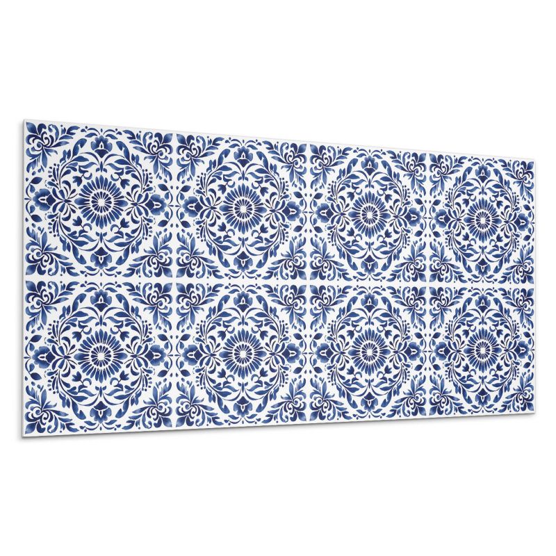 Panel samoprzylepny Wallfluent 100x50 cm Ornamentowe kwiaty w stylu eleganckim 1 szt.