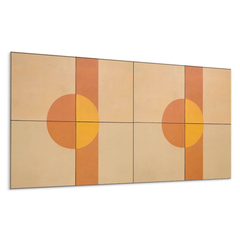 Panel samoprzylepny Wallfluent 100x50 cm Wzór w stylu abstrakcyjnej geometrii 1 szt.