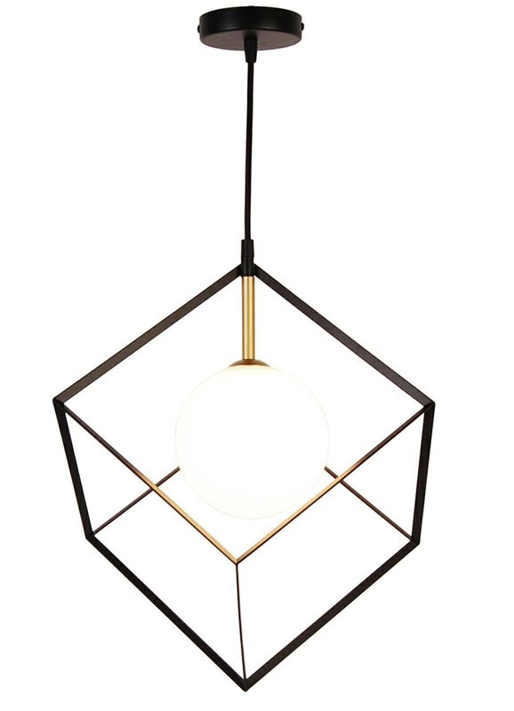 Lampa wisząca czarno-złota 20cm Weert Ledea