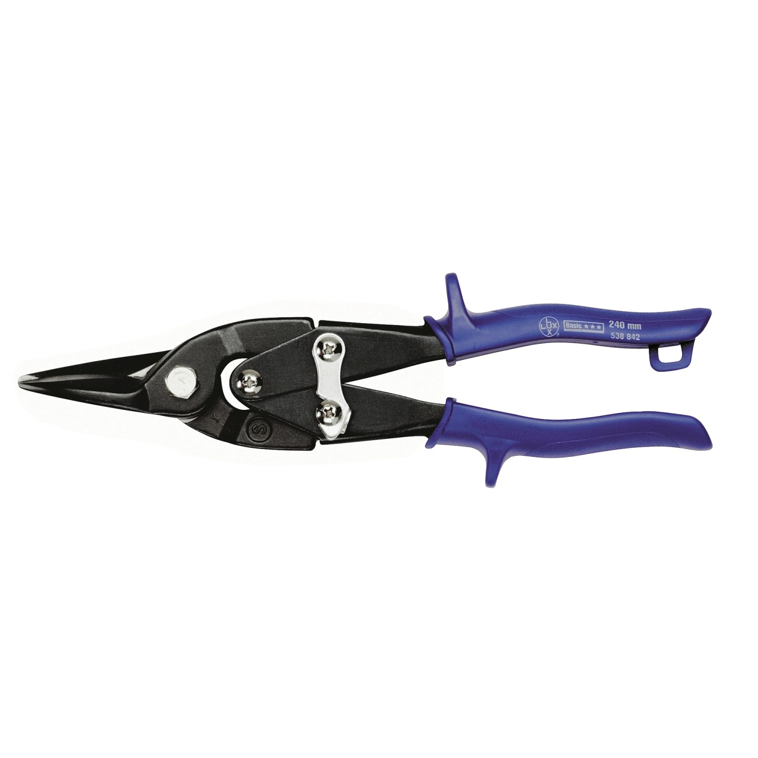 LUX Nożyce do blachy lewe 240 mm