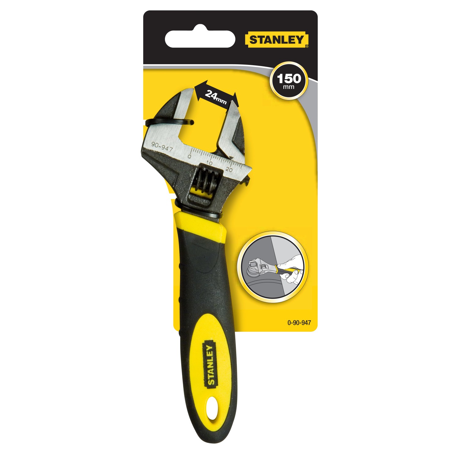 Stanley Klucz nastawny, 150 mm