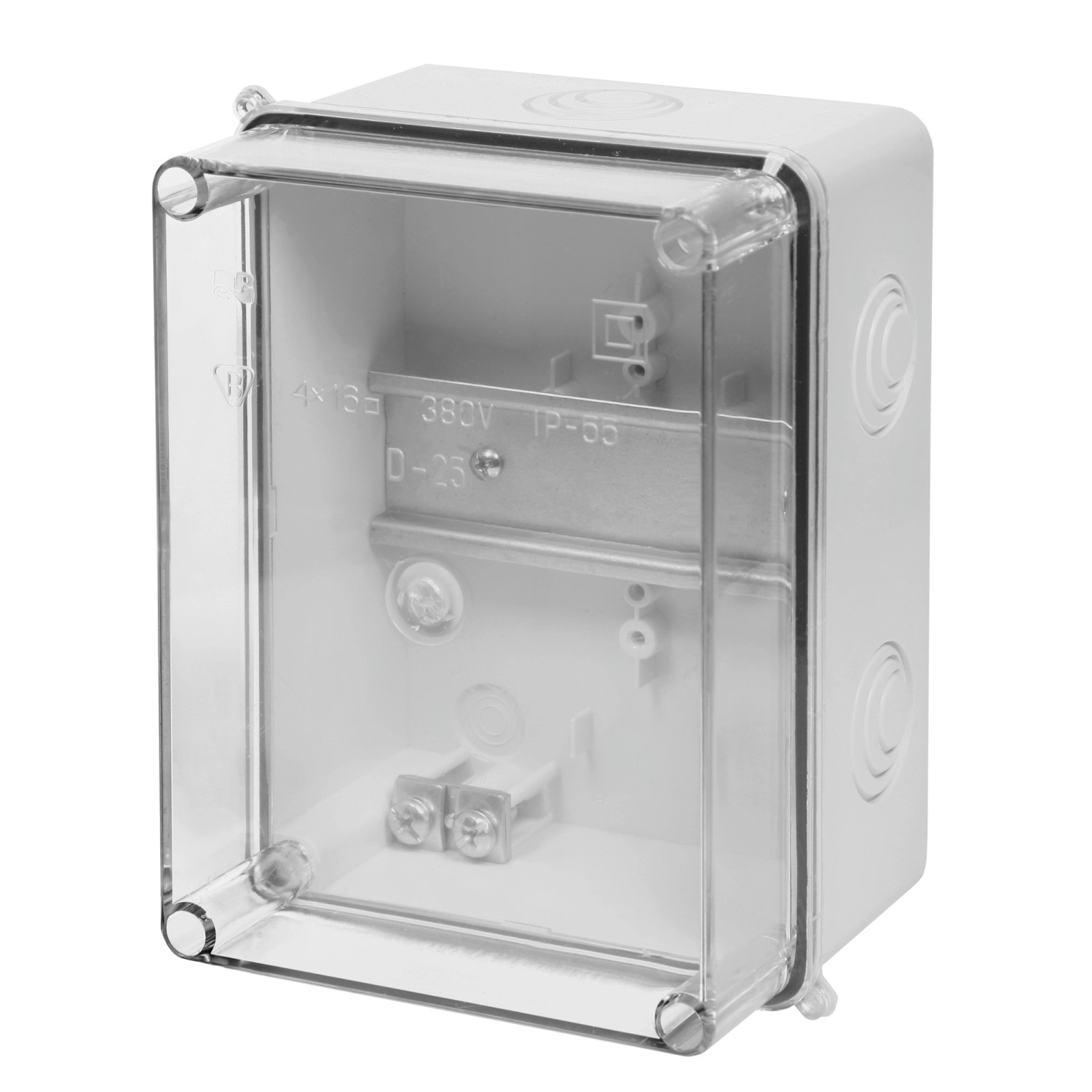 Elektro-Plast Obudowa CARBO-BOX z szyną 157x118x94 mm