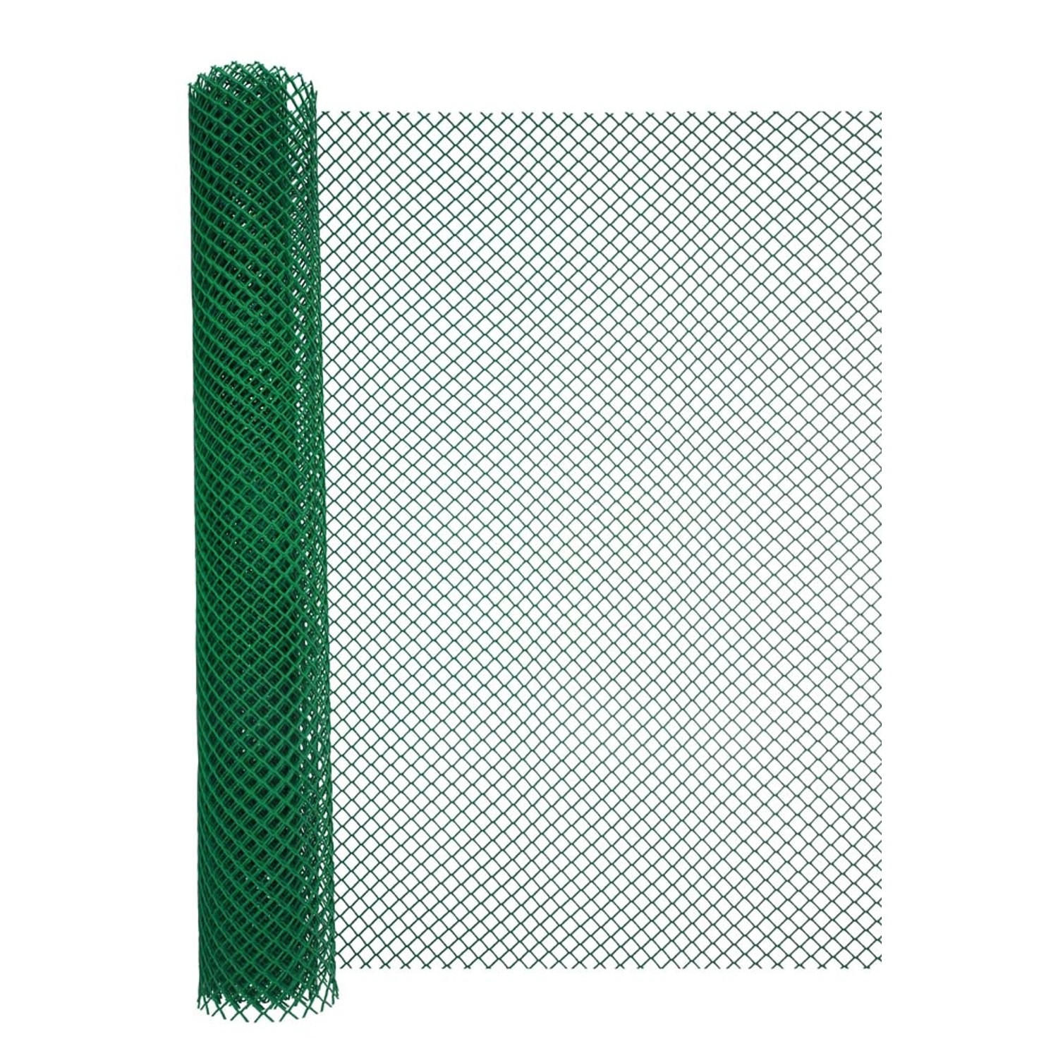 Siatka plastikowa zielona ocz. 20 x 20 mm - 1,2 x 5 m
