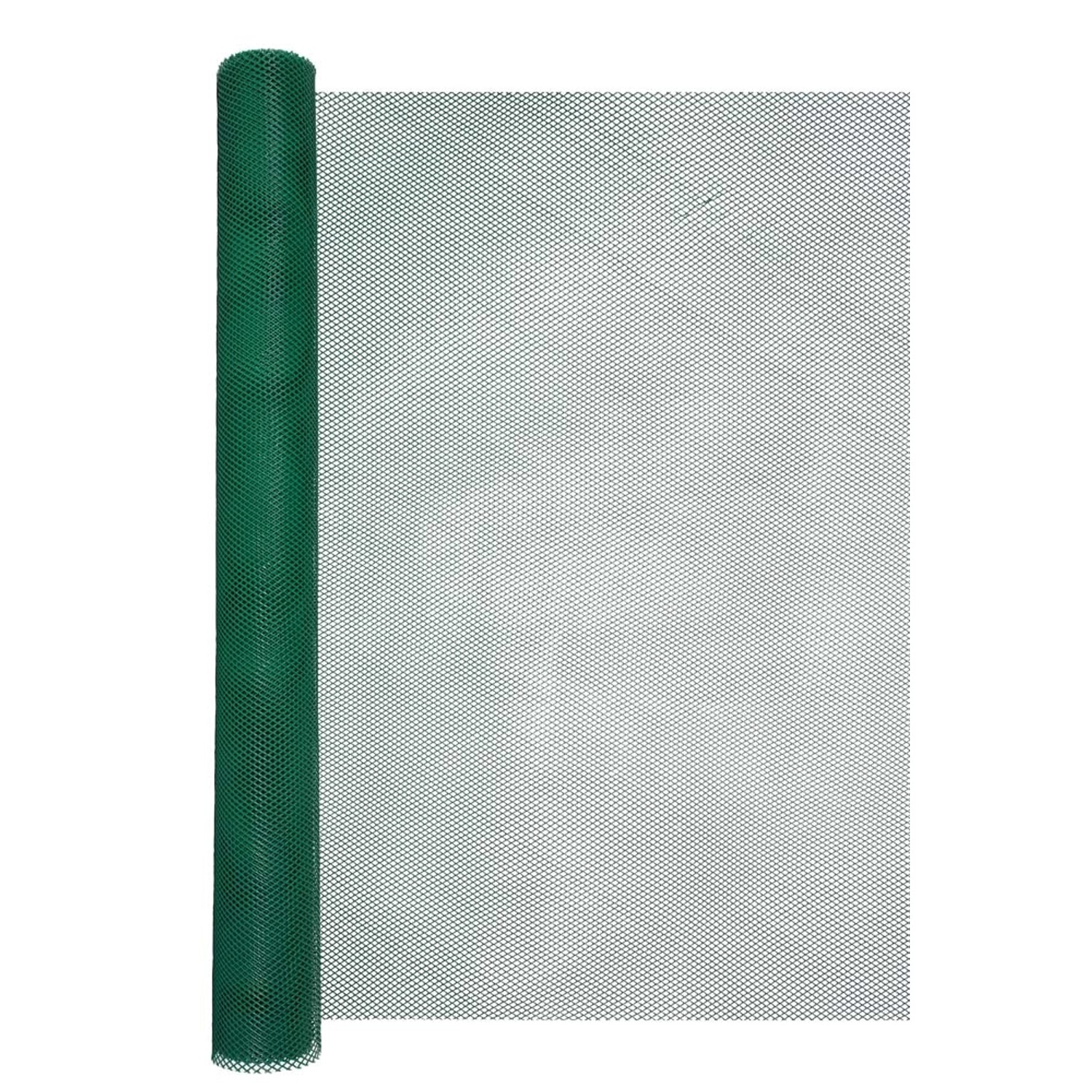 Siatka plastikowa zielona ocz. 7 x 7 mm - 1,2 x 5 m