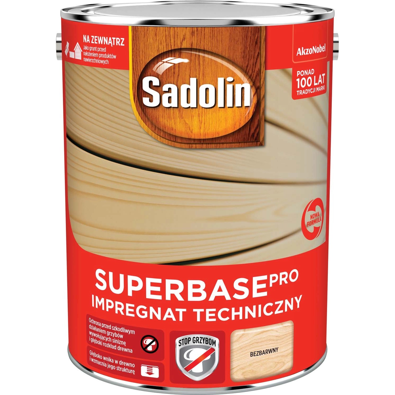 Sadolin Impregnat SuperBASE PRO bezbarwny 5l