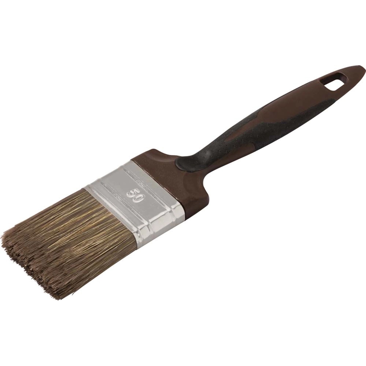 LUX-TOOLS Pędzel płaski do lazur 2K 50 mm